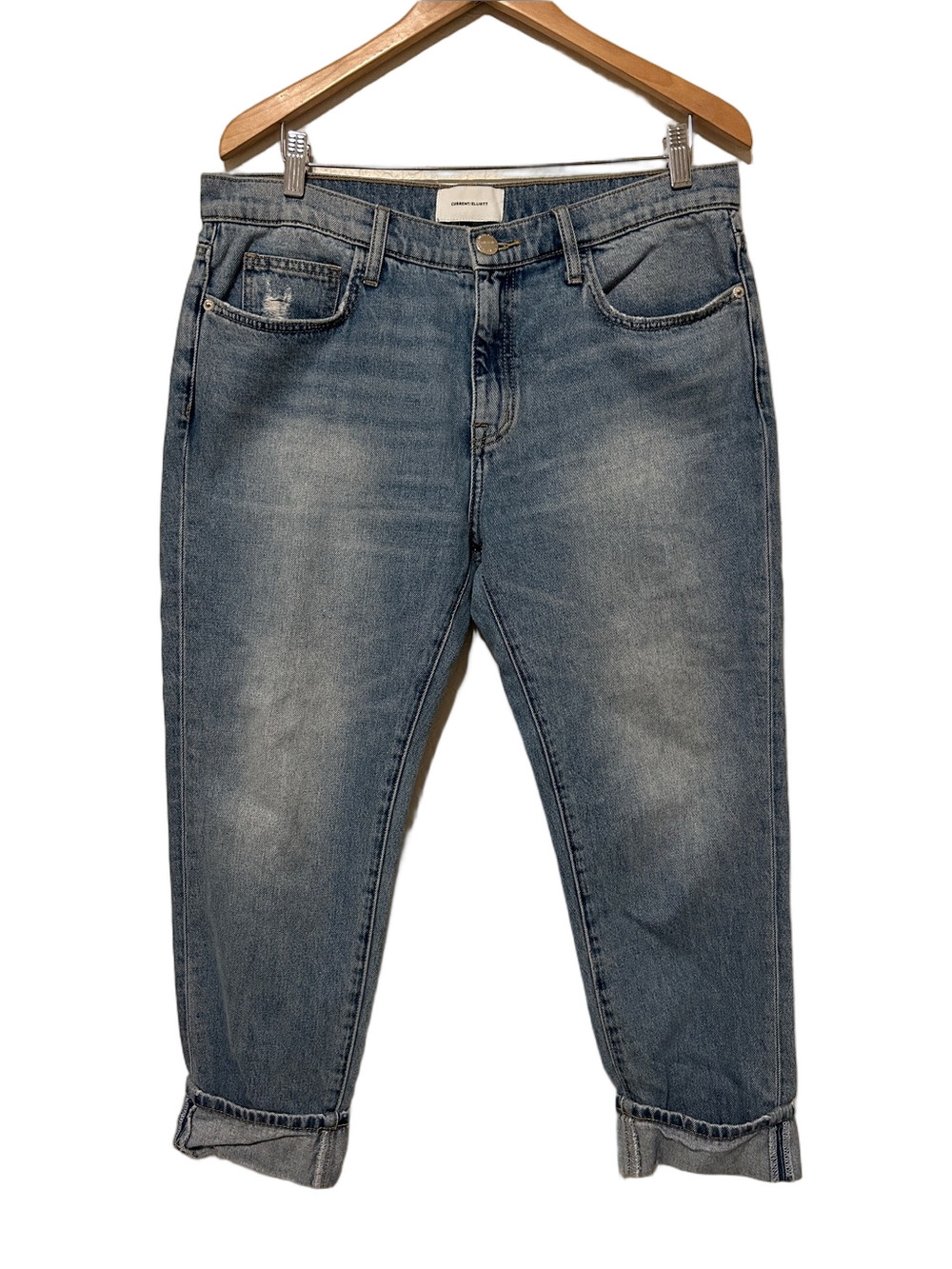 🦢Current /Elliott Blue Relaxed Fit Jeans size 31 GUC
